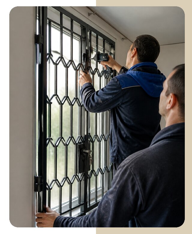 Установка распашных решеток в Советской Гавани цена от 6753 р. | ДвериЛегко-Свс