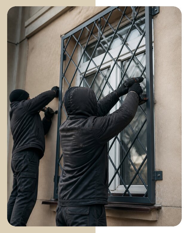 Установка антивандальных решеток на окна в Советской Гавани
